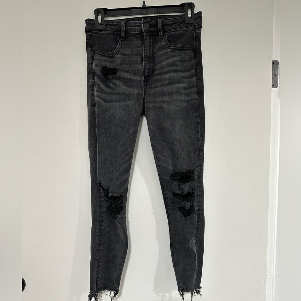 AE Next Level Stretch SUPER high waisted skinny jeans (jeggings)